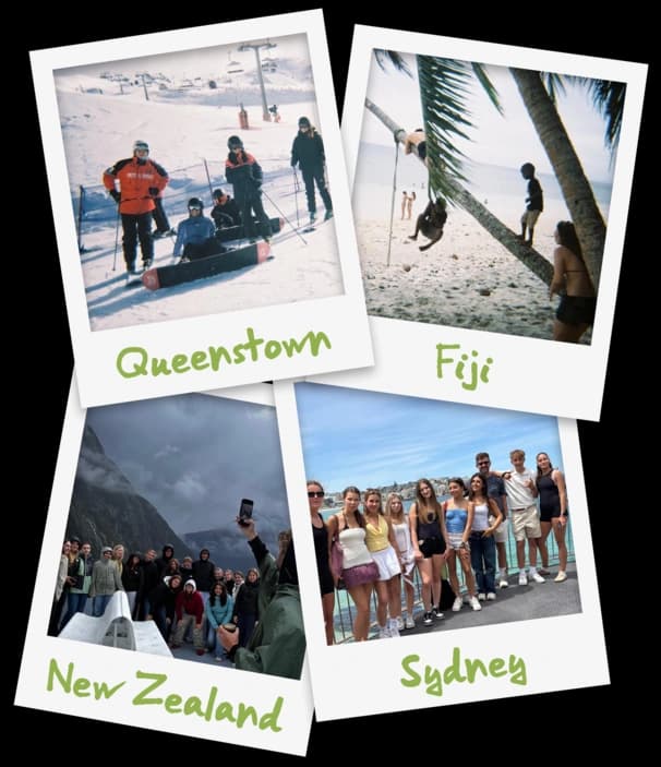 New Zealand student tour destinations Student tour destination snapshots from New Zealand and Oceania